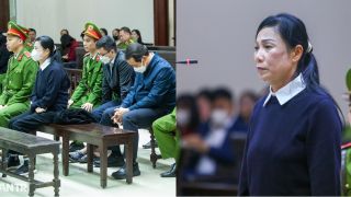 Hai lần bà Hoàng Thị Thúy Lan khóc nghẹn trước tòa, giãi bày hoàn cảnh gia đình khó khăn