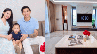 Cận cảnh biệt thự 4 tầng sang xịn mịn của Đoàn Văn Hậu - Doãn Hải My: Ai đến nhà cũng tấm tắc khen