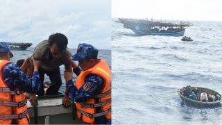 Lộ nguyên nhân khiến tàu cá bốc cháy, 52 thuyền viên phải nhảy xuống biển thoát thân