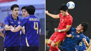 Niềm hy vọng HCV cuối cùng sụp đổ đầy khó tin, bóng đá Thái Lan 'trắng tay' toàn tập ở SEA Games 33