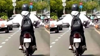 Thót tim cảnh nam thanh niên buông cả hai tay khi chạy xe máy, thừa nhận một lý do gây phẫn nộ