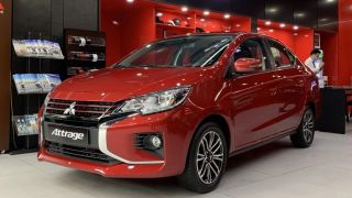 Giá lăn bánh Mitsubishi Attrage giảm sâu giữa tháng 12/2025, quyết ‘chơi tất tay’ với Toyota Vios