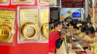 Giá vàng chiều 21/12 biến động trái chiều, vàng nhẫn bất ngờ giảm nhẹ trong khi vàng miếng vẫn neo cao