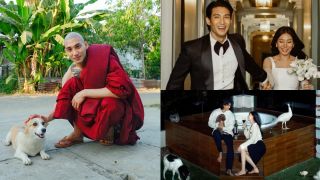 Cuộc sống của ‘nhà sư đẹp trai nhất Myanmar’ sau khi kết hôn với vợ hơn tuổi