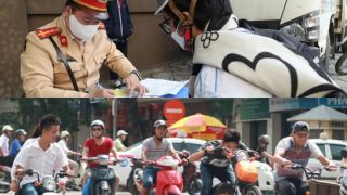 Công an Hà Nội gửi hơn 2000 trường hợp học sinh vi phạm giao thông: Các trường nội đô chiếm đa số