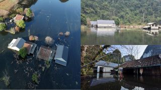 Khu dân cư ở Cao Bằng ngập từ tháng 9 đến nay chưa rút, người dân 3 tháng trời không thể về nhà