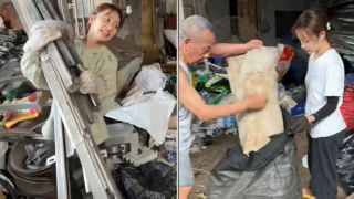 Thân phận gây choáng của cô gái trẻ làm thu mua đồng nát kiếm 3 triệu/ngày, nghề chính không ai ngờ