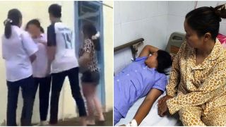 Vụ nữ sinh lớp 8 bị đánh hội đồng phải nhập viện: Mẹ chết lặng khi tận mắt xem clip con bị đánh