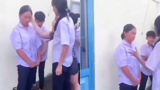 Bức xúc clip ghi lại cảnh nữ sinh lớp 8 ở Đà Nẵng bị bạn học đánh hội đồng, có cả nam sinh tham gia