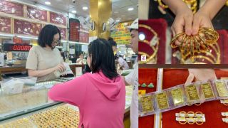 Giá vàng chốt phiên 29/12 lao dốc mạnh, vàng SJC và vàng thế giới biến động bất ngờ