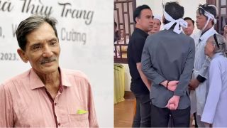 Nam MC nổi tiếng hiếm hoi âm thầm về tận nơi viếng Thương Tín, nghẹn ngào thắp hương cho đàn anh