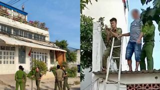 Danh tính người đàn ông nghi ngáo đá trên mái nhà 3 tầng ở Lâm Đồng: Công an làm rõ tình trạng sức khỏe