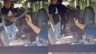 Nhóm người mang hung khí lao lên xe buýt hành hung tài xế và phụ xe, hé lộ nguồn cơn sự việc