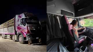 Nữ TikToker lái container lên tiếng về vụ chặn xe tranh cãi với tài xế xe tải vì nghĩ bị trêu ghẹo