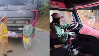 Công an vào cuộc, nữ TikToker lái xe tải chặn đầu xe khác vì nghĩ mình bị trêu ghẹo nhận cái kết đắng