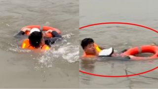 Danh tính người đàn ông nghĩ quẩn ở cầu Vĩnh Tuy giữa trời đông, cảnh sát giải cứu kịp thời