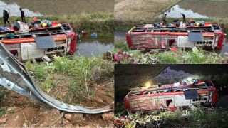 Hé lộ kết quả kiểm tra nồng độ cồn và ma túy của tài xế vụ lật xe khách chở 22 người ở Sơn La