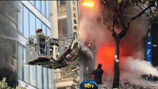 Nhân chứng phát hoảng kể lại vụ cháy lớn nhà 7 tầng ở Hà Nội, tình hình hiện tại của cụ bà 100 tuổi