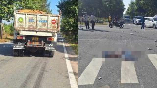 Hiện trường thương tâm vụ xe ben va chạm với xe máy ở TPHCM: Một nữ công nhân 25 tuổi tử vong