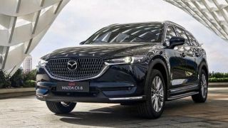 Giá lăn bánh Mazda CX-8 giảm mạnh giữa tháng 1/2026, tuyên chiến với Ford Everest và Toyota Fortuner