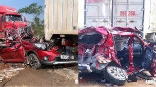 Tài xế xe đầu kéo kể lý do tông ô tô con bẹp dúm, khiến 4 người bị thương ở đường tránh Kỳ Anh