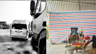 Tai nạn cao tốc Bắc – Nam: Chuyến xe chuẩn cho hỷ sự khép lại bằng 4 chiếc quan tài phủ hoa trắng