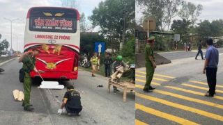 Hiện trường vụ tai nạn xe khách khiến cô gái 22 tuổi tử vong: Gia cảnh thương tâm gây xúc động