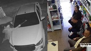 Người lạ che kín mặt đập phá ô tô ở Nghệ An: Người thân sang xin lỗi, chủ xe có cách xử lý không ngờ