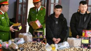 Đột kích ‘công xưởng’ sản xuất pháo hoa giả của 2 anh em ruột: Lộ quy trình tự chế tinh vi