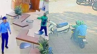 Hình ảnh 2 tên cướp ngân hàng ở Gia Lai trên đường bỏ trốn, hé lộ manh mối quan trọng về nghi phạm