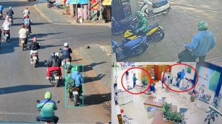 Vietcombank thông tin về vụ cướp tại phòng giao dịch ở Gia Lai, hình ảnh gần nhất của 2 nghi phạm