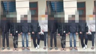 Hẹn nhau qua mạng xã hội, hai nhóm học sinh mang hung khí rượt đuổi náo loạn đường phố