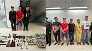 Phanh phui đường dây vũ khí nguy hiểm: Thu 21 khẩu súng, cùng 4.200 viên đạn, 13 đối tượng bị bắt