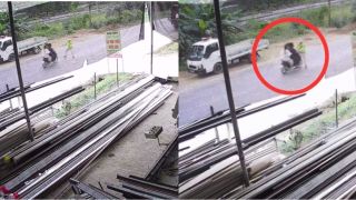 Tình hình Thượng úy CSGT ở Quảng Trị sau khi bị xe máy chở 3 hất văng, camera ghi lại cảnh tượng phẫn nộ