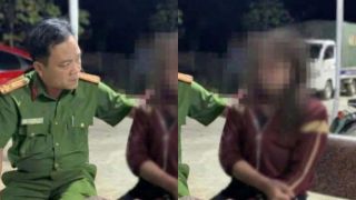 Đắk Lắk: Nghẹt thở giây phút cứu người phụ nữ gieo mình xuống sông dữ lúc đêm tối