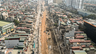 Hà Nội cấm ô tô chiều La Thành - Voi Phục: Phân luồng 3 hướng lớn, phục vụ thi công Vành đai 1