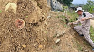 Dọn vệ sinh trường học, thầy trò vùng cao Huế bàng hoàng phát hiện bom chùm nguy hiểm ngay trước cổng