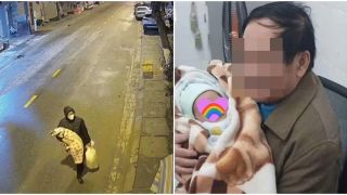Xôn xao em bé sơ sinh bị bỏ rơi ở vỉa hè giữa thời tiết lạnh cắt da cắt thịt ở Lào Cai, camera tiết lộ hành động phẫn nộ