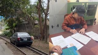 Danh tính tài xế đỗ ô tô giữa đường ray tàu hỏa, nhận hình phạt nghiêm khắc sau loạt hình ảnh gây bức xúc