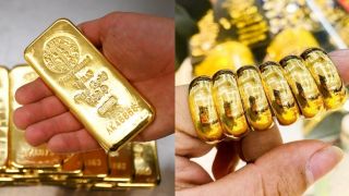 Giá vàng chốt phiên 24/1 bất ngờ leo thang mạnh: Thế giới áp sát 5000 USD, vàng SJC và vàng nhẫn tăng sốc