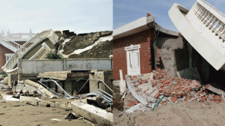 Hé lộ lý do khiến 23 căn biệt thự bề thế ở Hà Tĩnh đồng loạt đổ sập, hư hỏng nặng