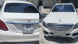 Tình tiết lạ vụ người phụ nữ mang xe Mercedes C250 đến sơn và sửa rồi để ở quán suốt 2 năm không lấy