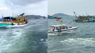 Cơ quan chức năng chỉ đạo vụ cả trăm tàu cá ‘3 không’ chống đối, quây lực lượng chức năng ở An Giang