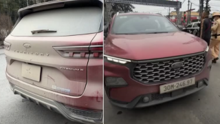 Ford Territory dính phạt nặng vì biển số bẩn: Tài xế nộp 23 triệu đồng, trừ 6 điểm GPLX