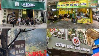 Loạt quán ăn khu Chùa Láng bị ‘điểm danh’: Trà sữa La Boong, phở, bún riêu bị phạt vì vi phạm an toàn thực phẩm