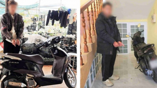 Lên Đà Lạt 'săn' xe máy, hai nghi phạm liên tỉnh sa lưới