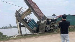 Làm rõ vụ xe tải mất lái tông vào thành cầu ở Ninh Bình khiến thầy dạy lái tử vong thương tâm