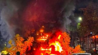 Hiện trường cháy đen tiểu cảnh trang trí Tết ở Hà Tiên, linh vật ngựa bị thiêu rụi, lộ nguyên nhân