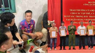 Mức thưởng cho 5 người dân giúp sức lực lượng chức năng bắt cướp ngân hàng ở Gia Lai