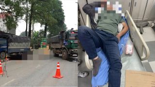 Công an tỉnh Thái Nguyên đính chính thông tin liên quan vụ đồng chí CSGT hy sinh vì bị xe tải tông